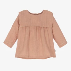 1 + In The Family Girls Pink Muslin Dress