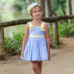 Front Page -Twinkle Tots abuela tata girls blue yellow dress 424394 f1d01daf501992ef8a94b61a40d0bd10cea99a83 outfit