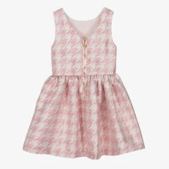 Angel's Face Girls Pink Cat Houndstooth Jacquard Dress -Twinkle Tots angel s face girls pink cat houndstooth jacquard dress 483709 fe0512d78c976cab344f03364e7429d3a627116f