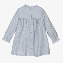 Babidu Girls Blue Viscose Stars Dress -Twinkle Tots babidu girls blue viscose stars dress 413439 4a2621613b6ee12c041f9704f71d59e57c68b30b