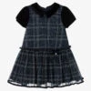 Balloon Chic Girls Blue Glitter Tulle Check Dress -Twinkle Tots balloon chic girls blue glitter tulle check dress 540282 04063a6224a9a6b16852db67e117df32aa4d2a7c