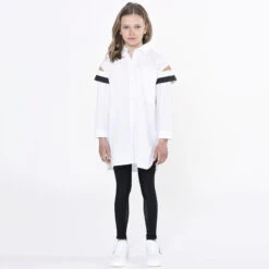 BOSS Girls White Cotton Shirt Dress 6 BOSS Girls White Cotton Shirt Dress -Twinkle Tots boss girls white cotton shirt dress 504797 47e09df53cd1a858a3106689402aeaa8c81448a2 outfit