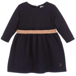 Carrement Beau Carrément Beau Navy Blue Milano Jersey Dress