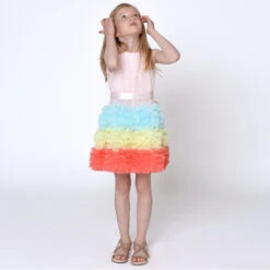 Charabia Girls Colourful Tulle Dress -Twinkle Tots charabia girls colourful tulle dress 436885 040d6040ad004b4713ebbf6bfc4badce8c6fef64 outfit