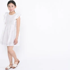 Chloé Girls Ivory Smocked Linen Dress 7 Chloé Girls Ivory Smocked Linen Dress -Twinkle Tots chloe girls ivory smocked linen dress 500283 35b598687ff4424c39f97052461b2e176b74241f outfit