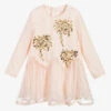 Chloé Girls Pink Silk Dress 2 Chloé Girls Pink Silk Dress -Twinkle Tots chloe girls pink silk dress 192317 7f4f2f0aa9e736b3f6fad11dd80f07b5ee7d6831