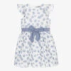 Dr. Kid Blue & White Floral Dress -Twinkle Tots dr kid blue white floral dress 426774 51c82f3672a033fa9463941d52cf5fbd582aa8ae
