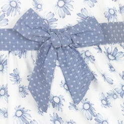 Dr. Kid Blue & White Floral Dress -Twinkle Tots dr kid blue white floral dress 426774 ef8d686d8aae18b7a636354ba55973848b4795ad