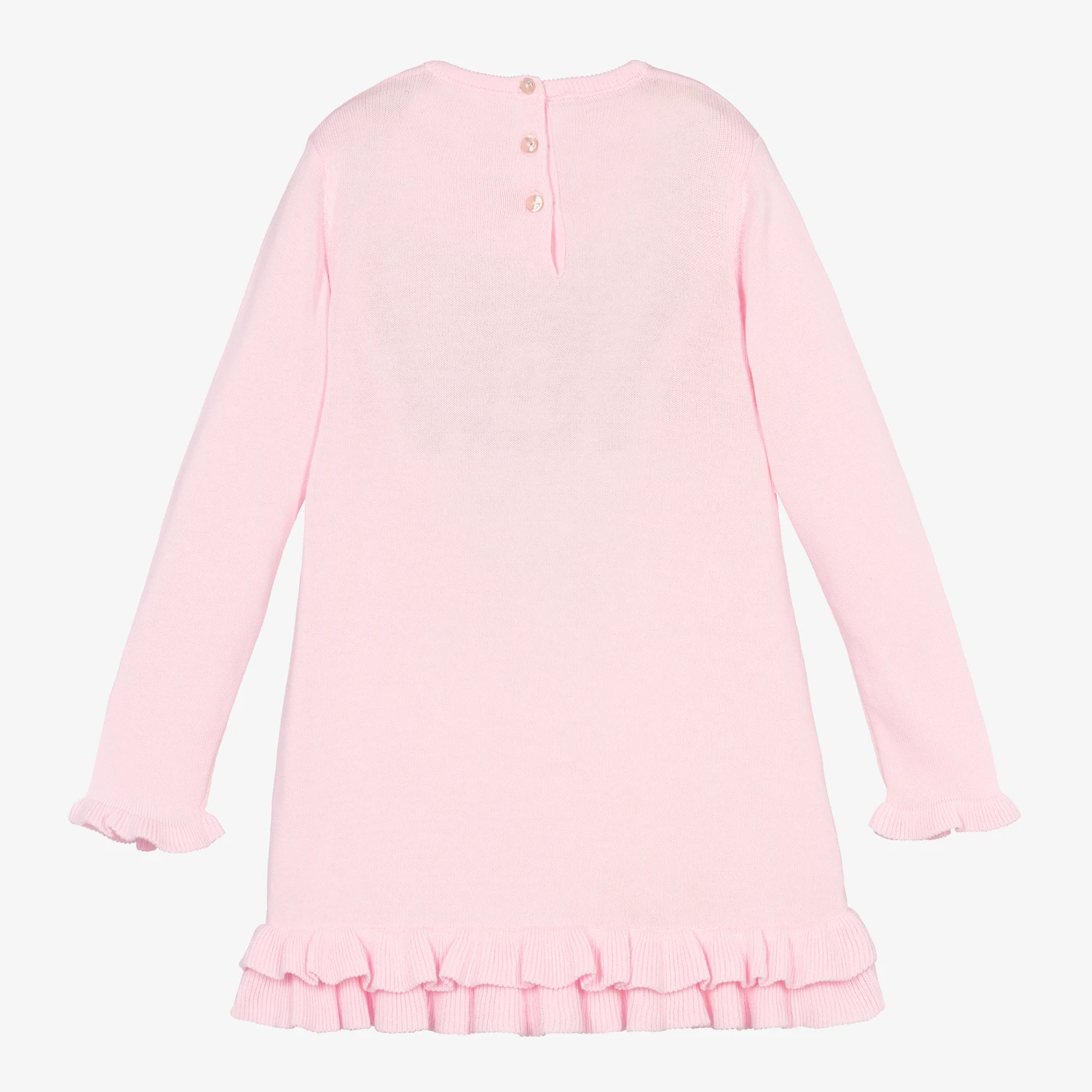 Everything Must Change Girls Pink Knitted Dress 4 Everything Must Change Girls Pink Knitted Dress - Image 2