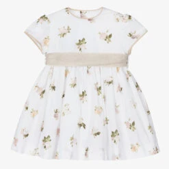 Foque Ivory & Beige Cotton Dress 10 Foque Ivory & Beige Cotton Dress -Twinkle Tots foque ivory beige cotton dress 425848 1efbe52b3cc0aa55ec828cdc6f1c0e47ca337e95