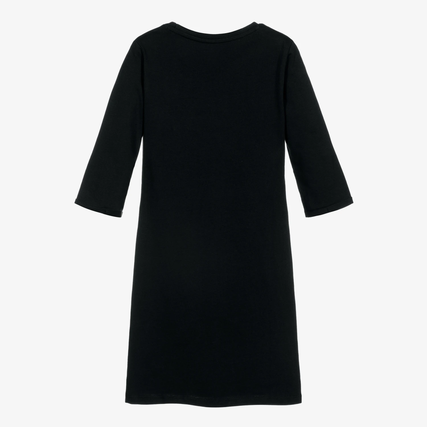Guess Girls Black Cotton Dress 4 Guess Girls Black Cotton Dress - Image 2