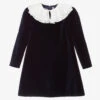 Il Gufo Girls Blue Velvet Dress -Twinkle Tots il gufo girls blue velvet dress 409923 67466509a8ff0d880d4d6bbe4bd14a154e6c8ffb