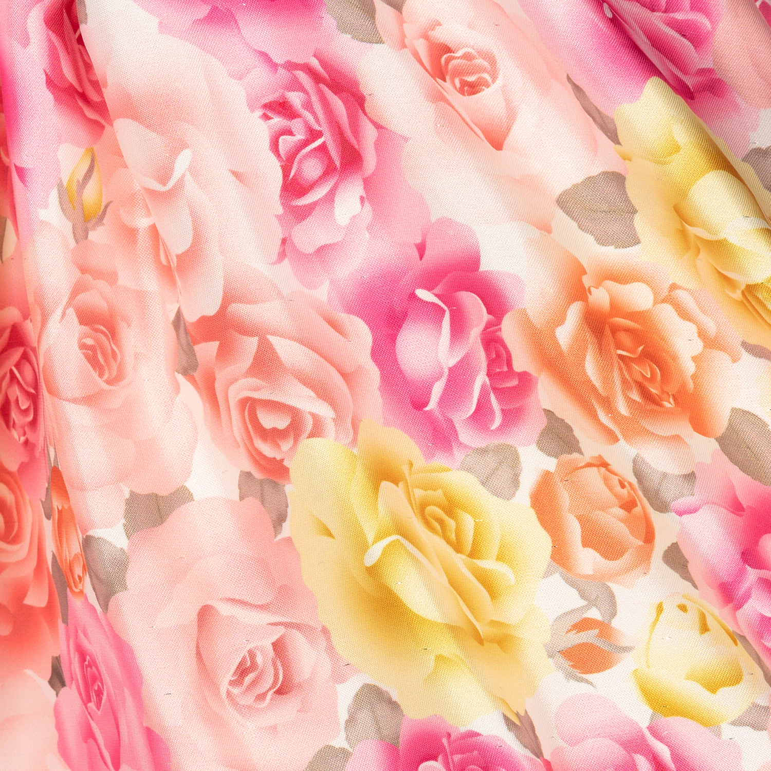 Irpa Girls Pink Satin Roses Dress 6 Irpa Girls Pink Satin Roses Dress - Image 4