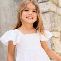 Laranjinha Girls White Linen & Cotton Dress -Twinkle Tots laranjinha girls white linen cotton dress 505614 1ce266730e97aec2ad01cddf88bfb88272e64e11 outfit