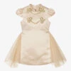 Le Mu Girls Champagne Satin Tulle Dress -Twinkle Tots le mu girls champagne satin tulle dress 479921 acdcdb1cfffab00f60844e2c75ea857a31380ded