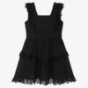 Mayoral Girls Black Cotton Dress -Twinkle Tots mayoral girls black cotton dress 496256 224865f8a7338916fe96d3eba9f768c71564e31a