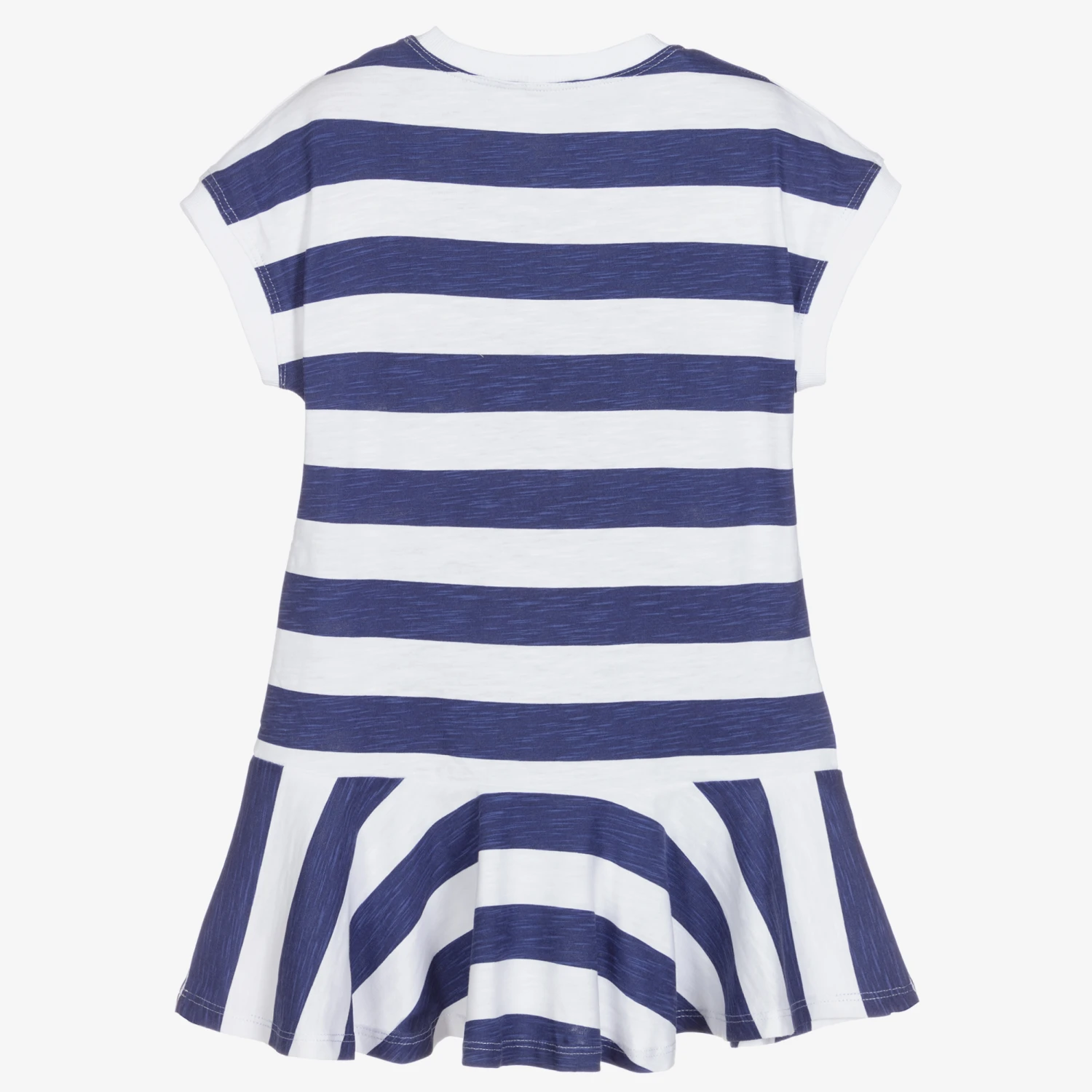 Mayoral Girls Blue & White Dress 4 Mayoral Girls Blue & White Dress - Image 2