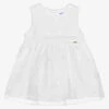 Mayoral Girls White Organza Dress