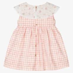 Mebi Girls Pink Gingham & Floral Cotton Dress 7 Mebi Girls Pink Gingham & Floral Cotton Dress -Twinkle Tots mebi girls pink gingham floral cotton dress 485615 d949d3ce0f02084cc501e7db8d42f2c70514f1a1