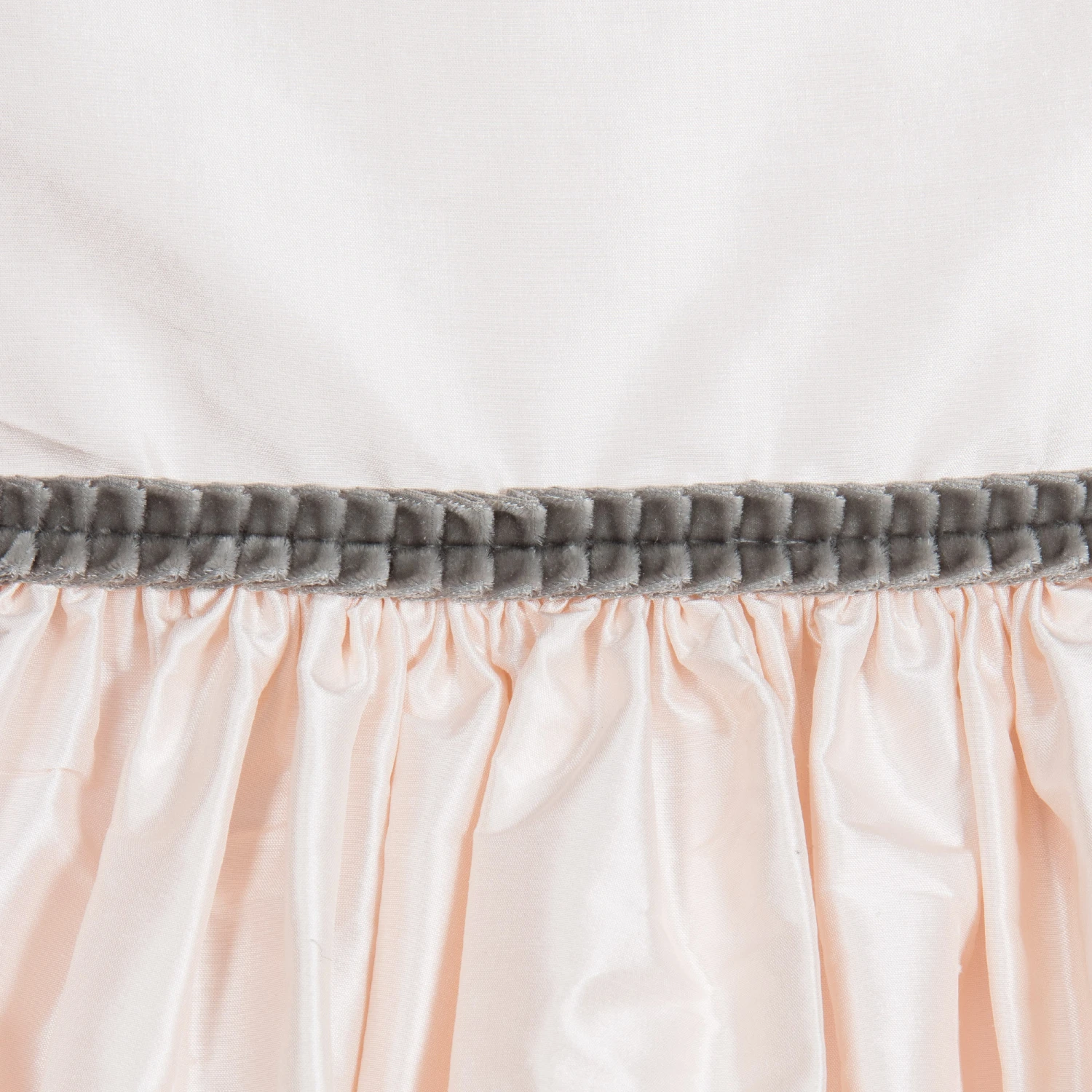 Nicki Macfarlane Girls Pink & Grey Silk Dress 6 Nicki Macfarlane Girls Pink & Grey Silk Dress - Image 4