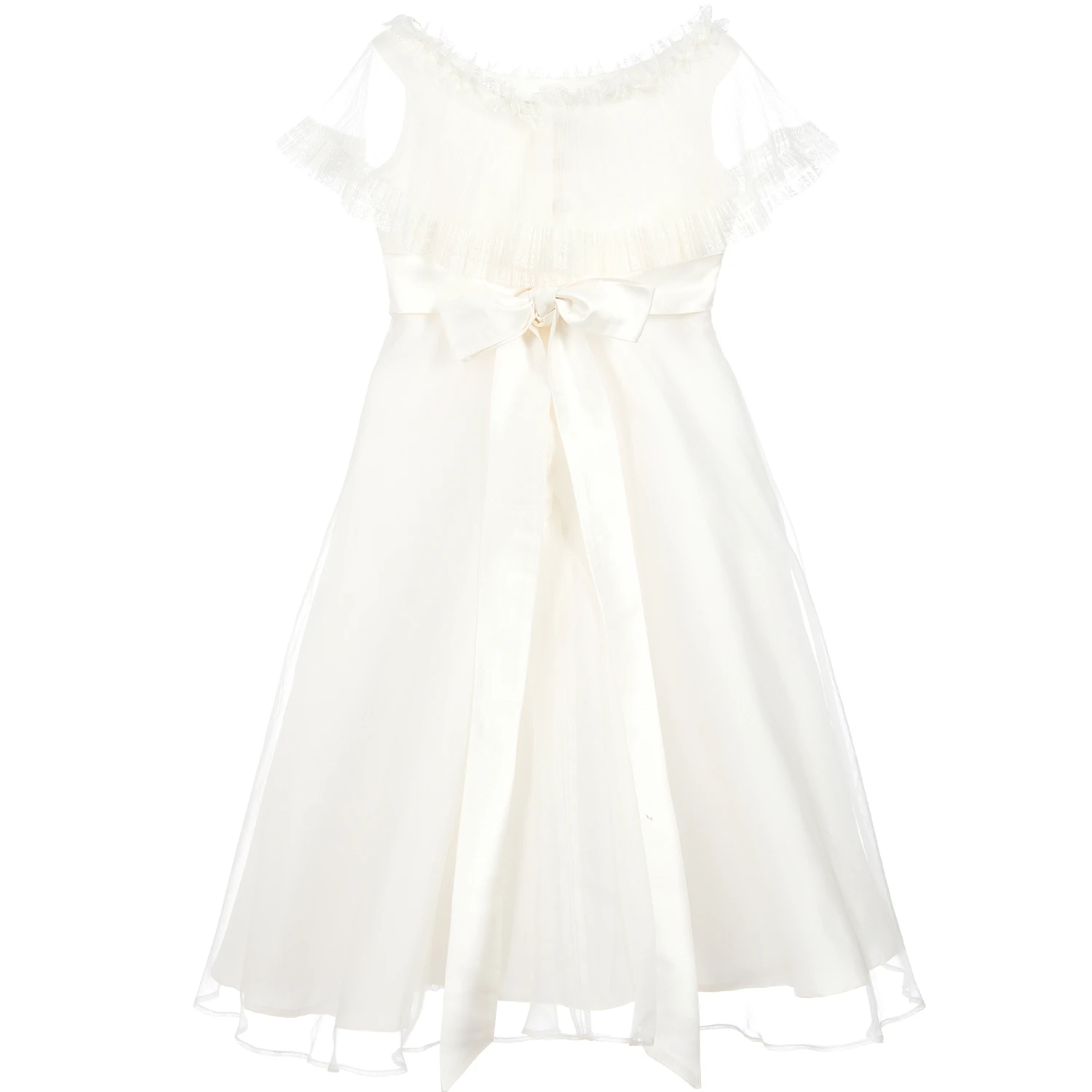 Nicki Macfarlane Silk Taffeta & Organza Dress 4 Nicki Macfarlane Silk Taffeta & Organza Dress - Image 2