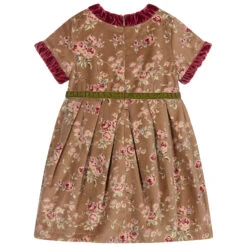 Front Page -Twinkle Tots pan con chocolate brown pink velvet dress 390838 9f071f69060f478593b9d35085abb425255a5461