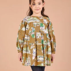 Pan Con Chocolate Girls Beige Cotton Dress 11 Pan Con Chocolate Girls Beige Cotton Dress -Twinkle Tots pan con chocolate girls beige cotton dress 400179 027b58d0d840984ca428844d0d8554701b910666