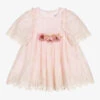 Patachou Girls Pink Embroidered Tulle Dress 2 Patachou Girls Pink Embroidered Tulle Dress -Twinkle Tots patachou girls pink embroidered tulle dress 493064 7d105aa1fbb925ab1fbb32a20c77e9290f9314a5