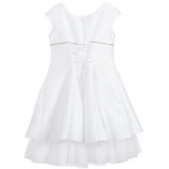 Piccola Ludo Girls White Satin Dress -Twinkle Tots piccola ludo girls white satin dress 285233 242452c5c2d1d616c39ab39708b22aa41a265221