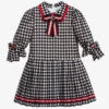 Piccola Speranza Girls Black Houndstooth Dress -Twinkle Tots piccola speranza girls black houndstooth dress 404838 06f09f86cffd26fb677a204242939adadd8a7c57