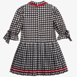 Piccola Speranza Girls Black Houndstooth Dress -Twinkle Tots piccola speranza girls black houndstooth dress 404838 a4dd7887c8cd9a48c5148f39fb09c6025408e0c1