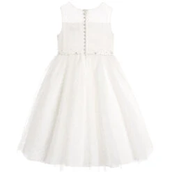 Sarah Louise Girls Ivory Embellished Tulle Dress 11 Sarah Louise Girls Ivory Embellished Tulle Dress -Twinkle Tots sarah louise girls ivory embellished tulle dress 121408 05ca4ad5c674b57f43bfeb38f6825a3a30064374