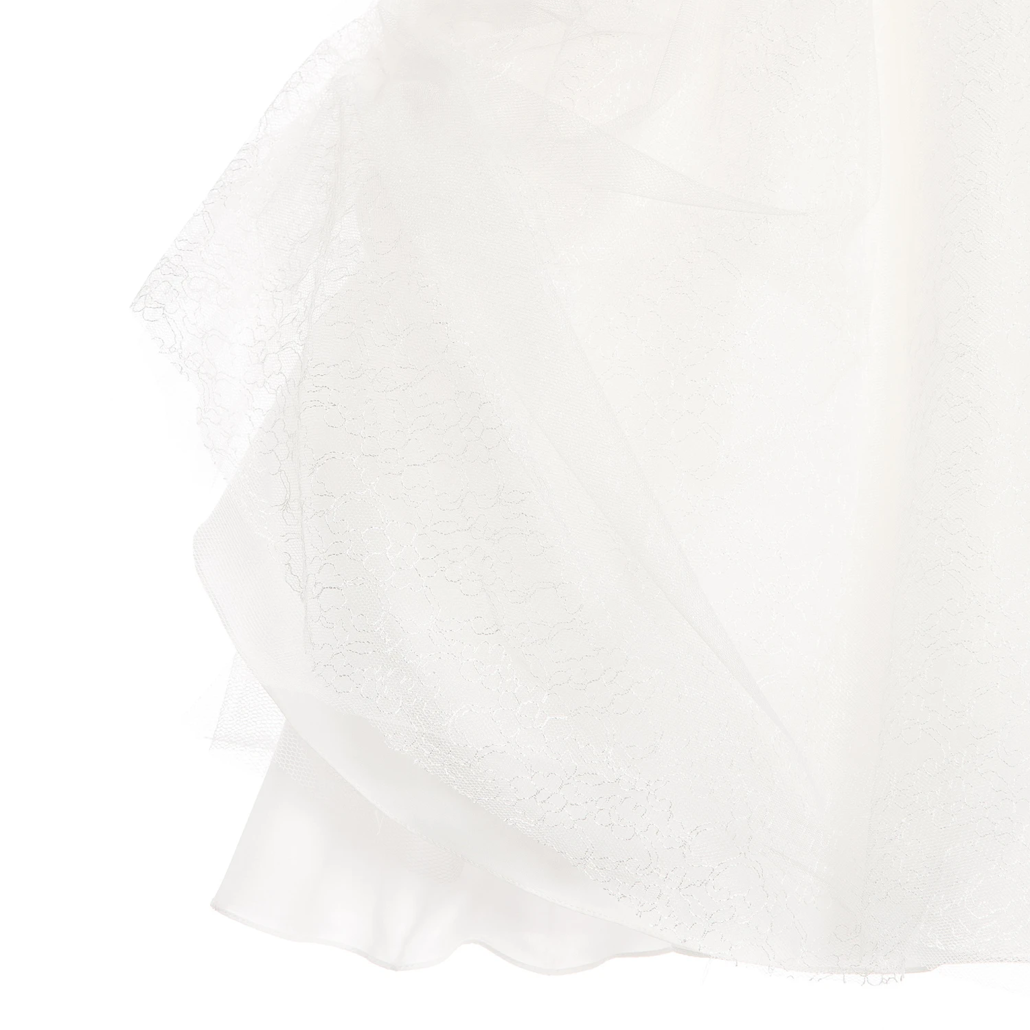 Sarah Louise Girls Ivory Embellished Tulle Dress 9 Sarah Louise Girls Ivory Embellished Tulle Dress - Image 7