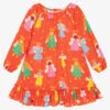 Stella McCartney Kids Girls Red Tencel Dress -Twinkle Tots stella mccartney kids girls red tencel dress 475217 28195a834123e2e53cb79f67d646ad630ab8b1a1