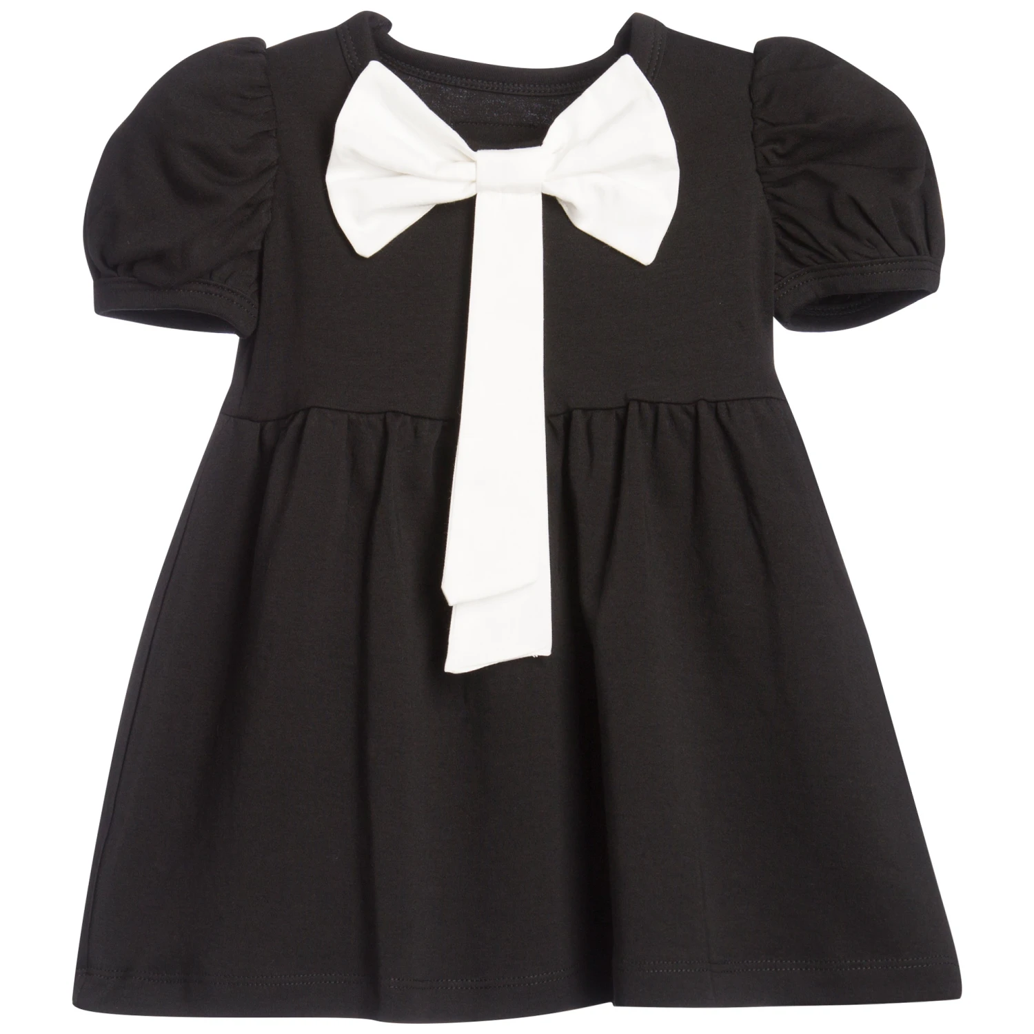 The Tiny Universe Black 'Tiny Chapel' Cotton Jersey Dress 3 The Tiny Universe Black 'Tiny Chapel' Cotton Jersey Dress