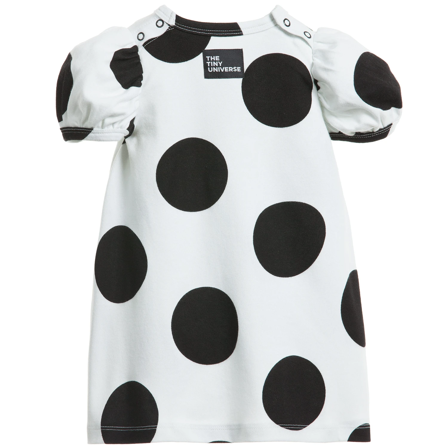 The Tiny Universe Ivory 'The Tiny Dot' Jersey Dress 5 The Tiny Universe Ivory 'The Tiny Dot' Jersey Dress - Image 3