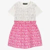 Versace Girls Ivory & Pink Cotton Dress -Twinkle Tots versace girls ivory pink cotton dress 495254 7defe5bd7b076204474e27d08412305c9bc8feb4