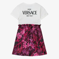 Versace Girls White & Pink Barocco Dress 5 Versace Girls White & Pink Barocco Dress -Twinkle Tots versace girls white pink barocco dress 513464 4bea24db07e92b0765351740a072ae2f5c7ffa96
